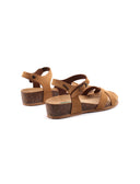 Sandalo in vera pelle da donna