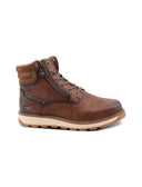 Scarponcino con fodera calda da uomo