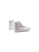 Sneaker con ricami e paillettes bimba