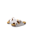 Ciabatta glitter a doppia fascia bimba