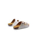 Ciabatta glitter a doppia fascia bimba