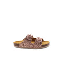 Ciabatta glitter a doppia fascia bimba