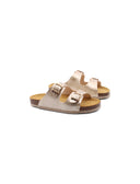 Ciabatta laminata con borchie bimba