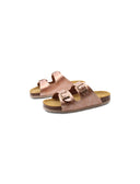 Ciabatta laminata con borchie bimba