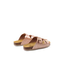 Ciabatta laminata con borchie bimba