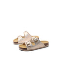 Ciabatta doppia fascia con cuori bimba