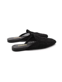Sabot in macramè da donna