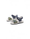 Sandalo con velcro e fibbia da bimbo