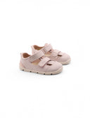Sandalo in pelle con strap da bimba