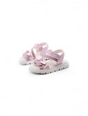 Sandalo rosa con glitter e fiocco bimba