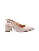 Décolleté slingback a punta da donna