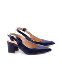 Décolleté slingback a punta da donna