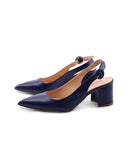 Décolleté slingback a punta da donna