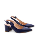 Décolleté slingback a punta da donna
