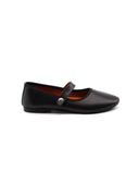Ballerina mary jane in pelle da donna