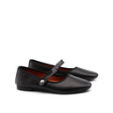 Ballerina mary jane in pelle da donna