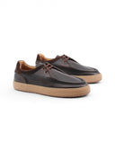 Kelpe stringata derbies moc-toe da uomo