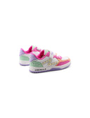 Sneaker multicolor con borchie da bimba