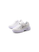 Sneaker con borchie e strass da bimba