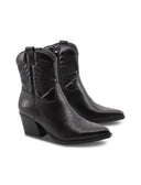 Stivaletto texano con cuciture donna