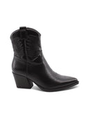 Stivaletto texano con cuciture donna