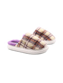 Ciabatta a quadretti da donna