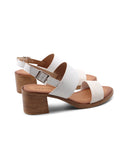 Sandalo da donna con tacco a blocco