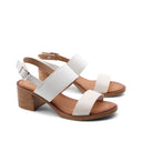 Sandalo da donna con tacco a blocco