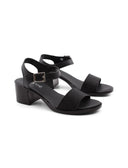 Sandalo da donna con tacco a blocco