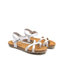 Sandalo infradito donna in pelle