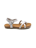 Sandalo infradito donna in pelle