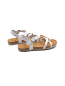 Sandalo infradito donna in pelle