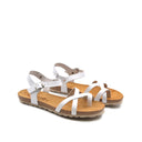 Sandalo infradito donna in pelle