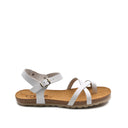 Sandalo infradito donna in pelle