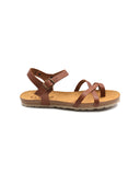 Sandalo infradito donna in pelle
