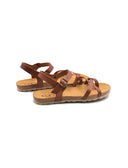 Sandalo infradito donna in pelle