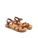 Sandalo infradito donna in pelle