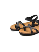 Sandalo infradito donna in pelle