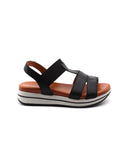Sandalo da donna in vera pelle