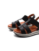 Sandalo da donna in vera pelle