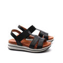 Sandalo da donna in vera pelle