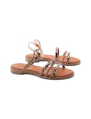 Sandalo animalier gioiello da donna