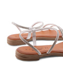 Sandalo gioiello made in Italy da donna