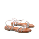 Sandalo gioiello made in Italy da donna