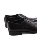 Stringata derby in vera pelle da uomo