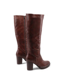 Stivale alto con tacco da donna