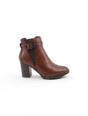 Ankle boots con plateau da donna