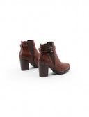 Ankle boots con plateau da donna