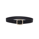 Buna Braided Leather Waist Belt cintura