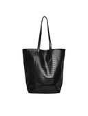 Pcjasmin Croco Shopper borsa donna